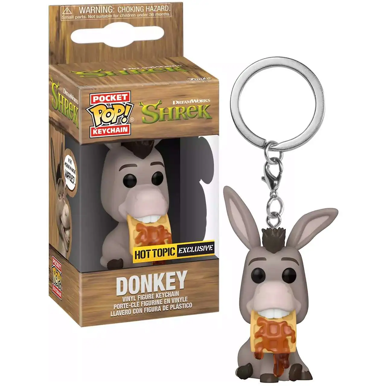Funko Shrek 30th Anniversary Pocket POP! Keychain Donkey Keychain