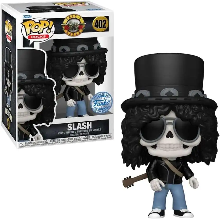 Funko Guns N' Roses POP! Rocks Slash Vinyl Figure #402 [Skeleton]