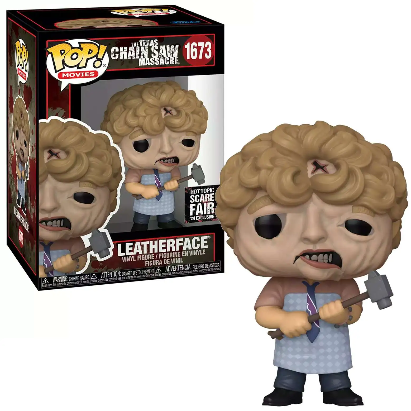 Funko Texas Chainsaw Massacre POP! Movies Leatherface Exclusive Vinyl Figure #1673 [with Hammer]