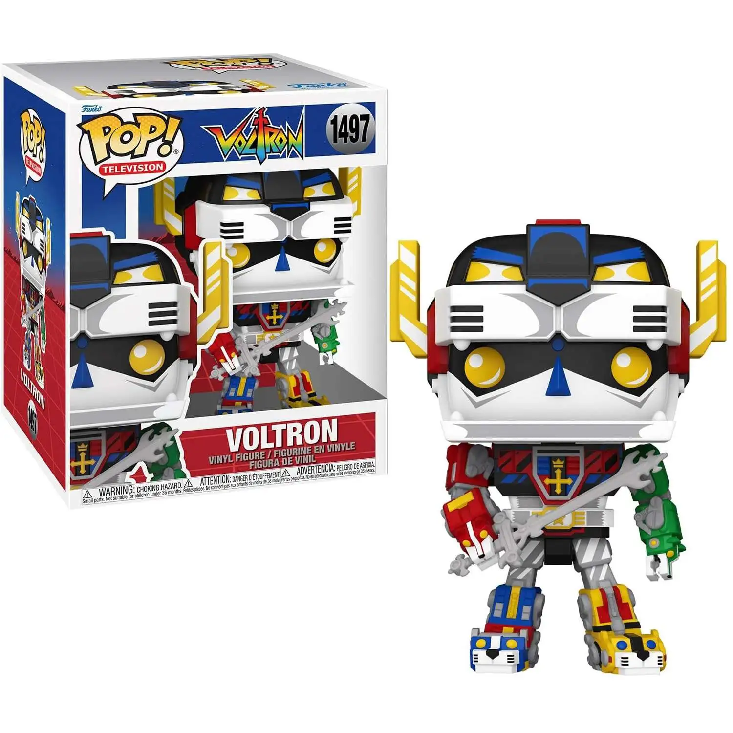 Funko POP! Animation Voltron Vinyl Figure [Super Sized, Retro]