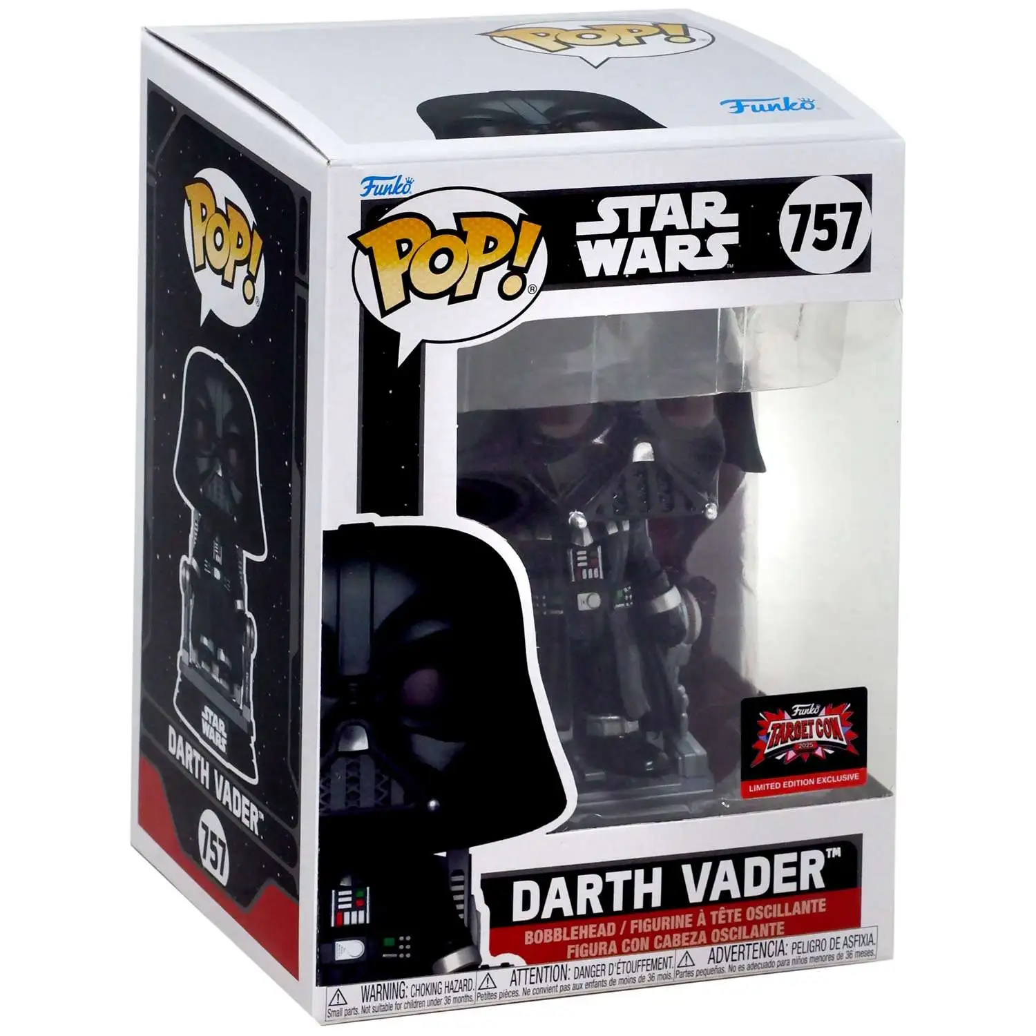 Funko Star Wars POP Movies Darth Vader Exclusive Vinyl Funko Star Wars POP Movies Darth Vader Exclusive Vinyl