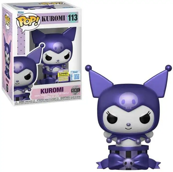 Funko Hello Kitty & Friends POP! Sanrio Kuromi Exclusive Vinyl Figure #113 [Metallic]