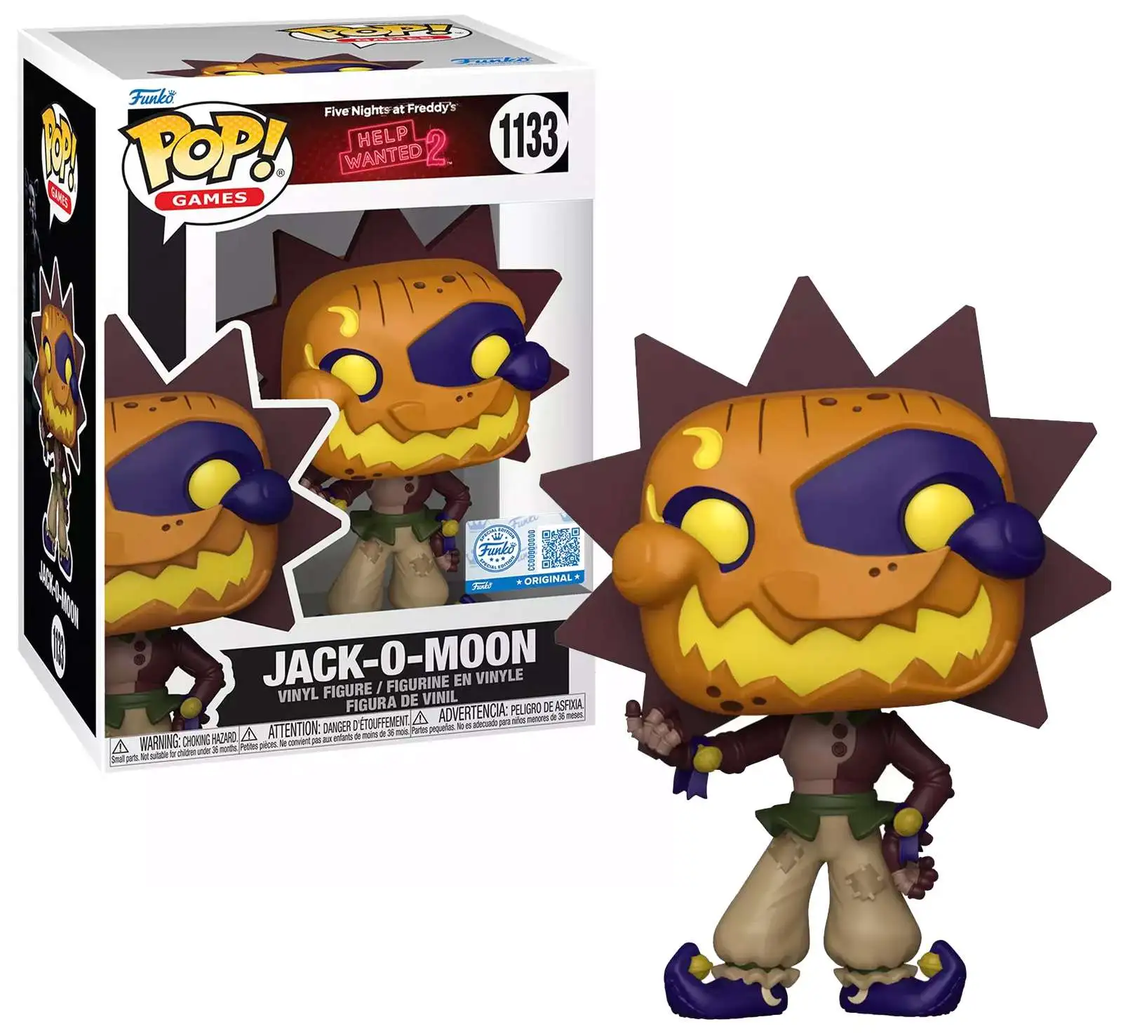 Funko Five Nights at Freddys Help Wanted 2 POP Games Jack-O-Moon