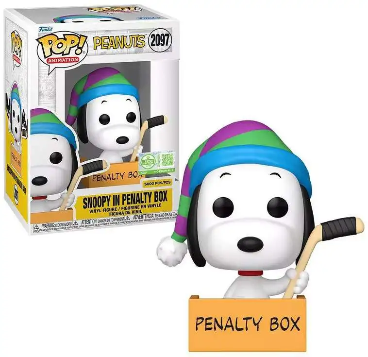 Funko Peanuts POP! Animation Snoopy in Penalty Box 1/5000 Vinyl Figure #2097