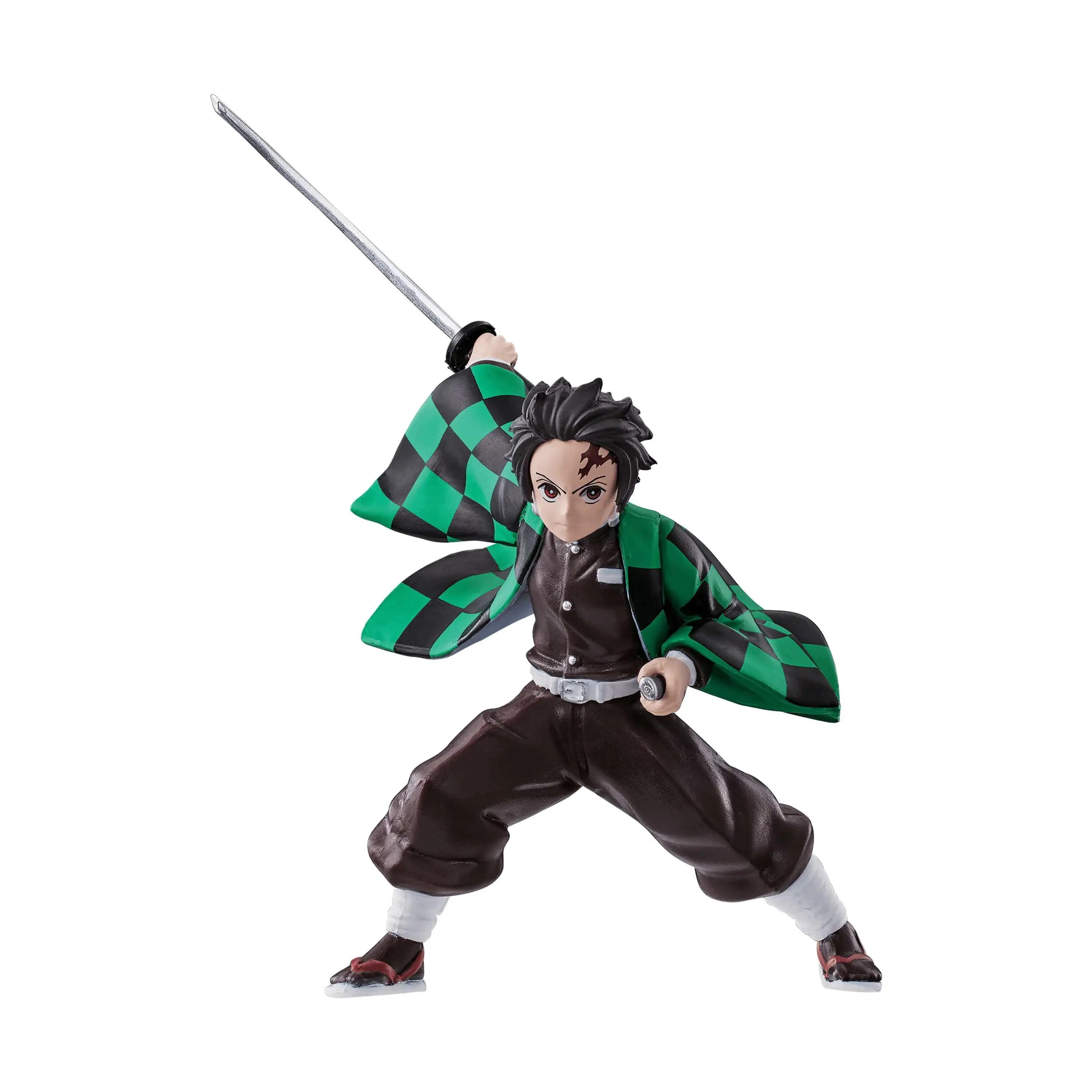 Demon Slayer Gashapon Great Posing Figures Series 2 Tanjiro Kamado 3-Inch Mini Figure [Loose]