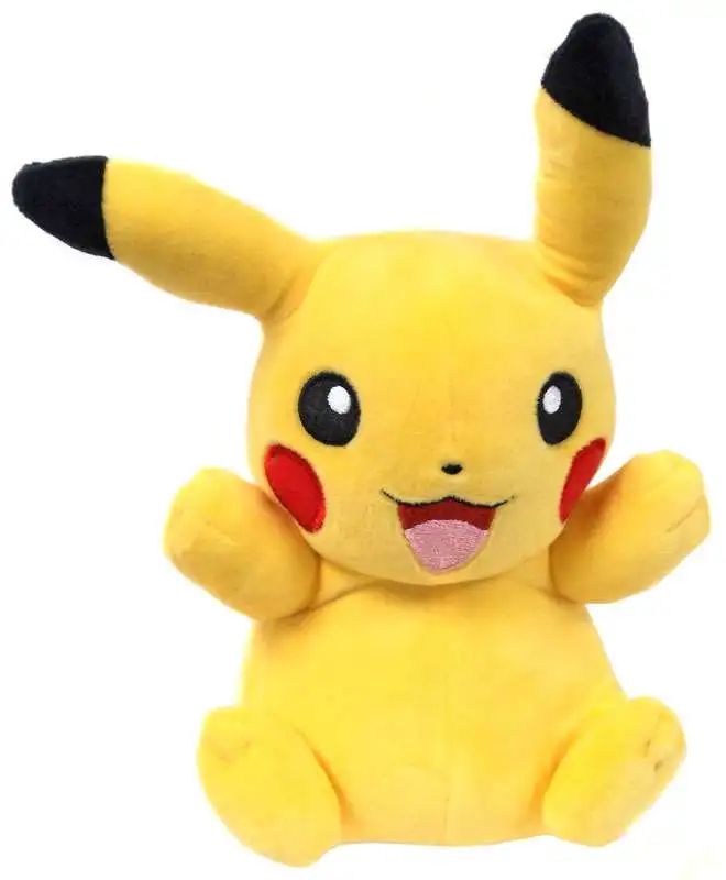 Wicked Cool Toys Pokemon Pichu Happy 8 Inch Plush Figure NEW IN STOCK