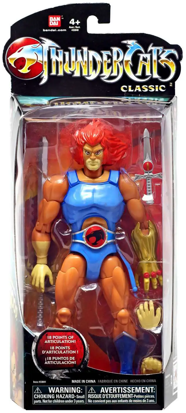 Bandai Thundercats Lion-O Collector Classic Action Figure for sale online 