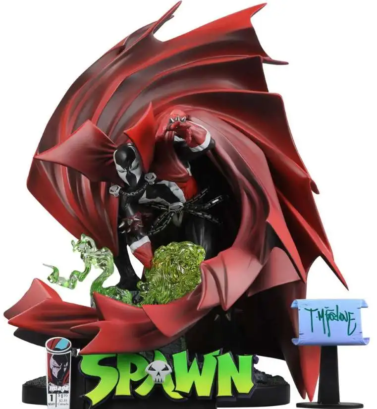 McFarlane Toys Spawn: Black & White & Red All Over Resin Statue [Spawn #1] (Pre-Order ships May)