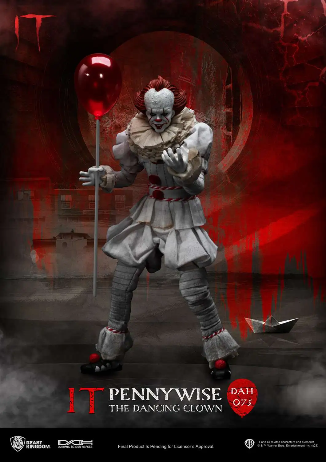 It Dynamic 8-ction Heroes Pennywise Action Figure (Pre-Order ships January)