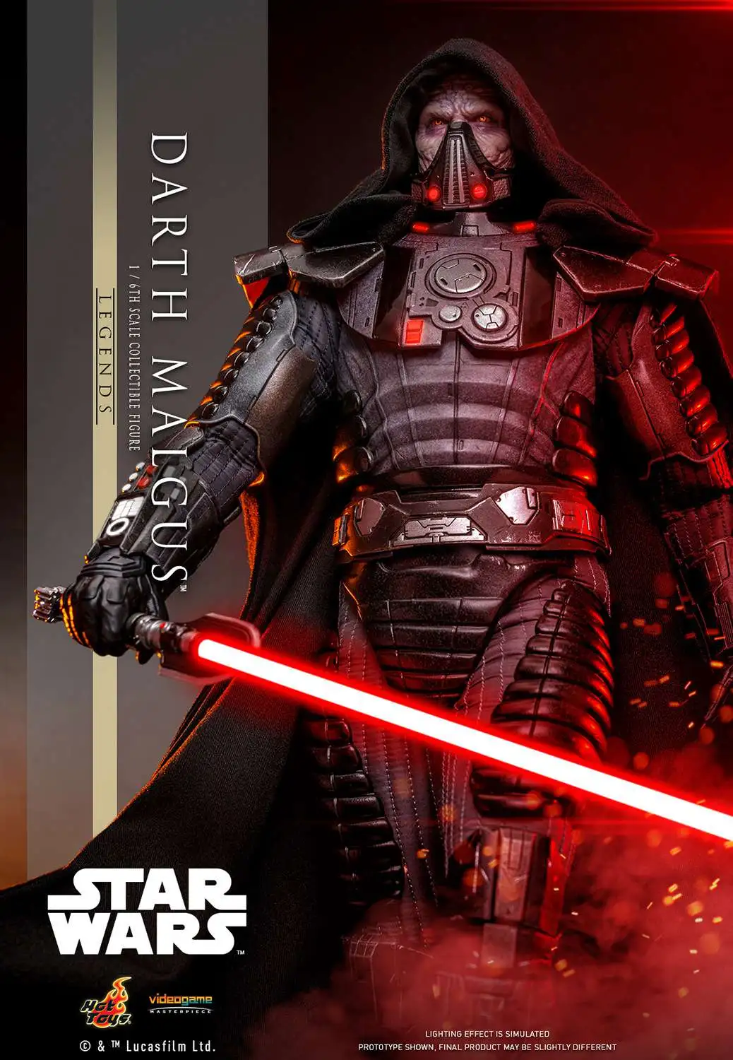 Star Wars Legends Darth Malgus Collectible 1/6 Scale Figure (Pre-Order ships July 2026)