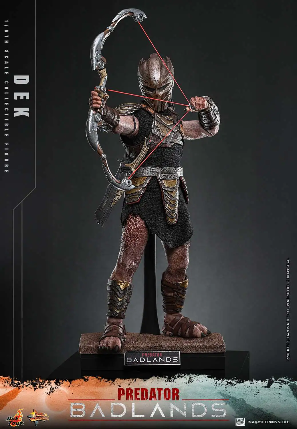 Predator Badlands Movie Masterpiece Dek 16 Collectible 16 Scale