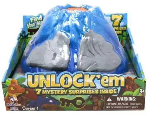 Unlock'em Series 1 Volcano Mystery Surprise [7 Surprises!]