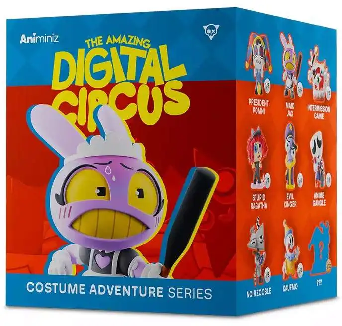 The Amazing Digital Circus Animiniz Costume Adventure Series Mystery Pack [1 RANDOM Figure]