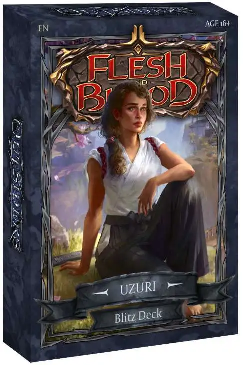 Flesh and Blood Trading Card Game Outsiders Uzuri Blitz Deck