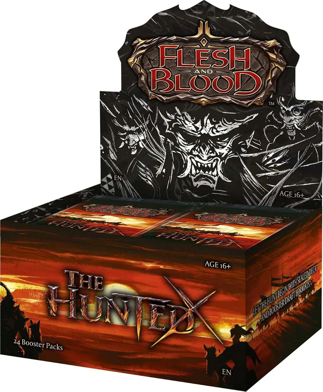 Flesh and Blood Trading Card Game The Hunted Booster Box 24