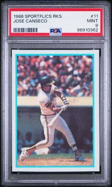 1986 Topps online MLB Jose Canseco Card