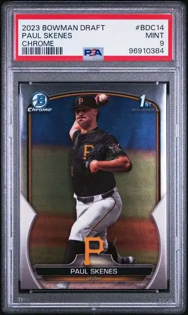 MLB 2024 Bowman Chrome Single Card Paul Skenes PSA 9 - ToyWiz