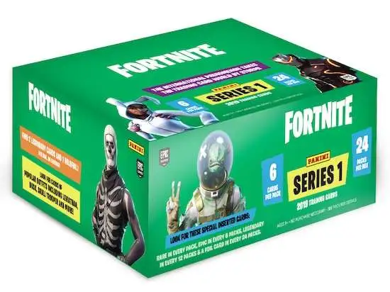 Fortnite Panini Series 1 Trading Card RETAIL Box [24 Packs, 1016]