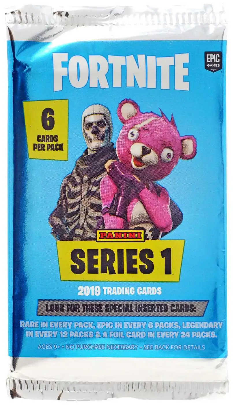 Fortnite Panini Series 1 Trading Card RETAIL Pack [6 Cards, 7658]