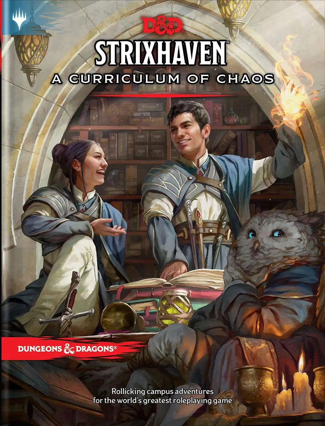 Dungeons & Dragons Strixhaven A Curriculum of Chaos Hardcover Roleplaying Book