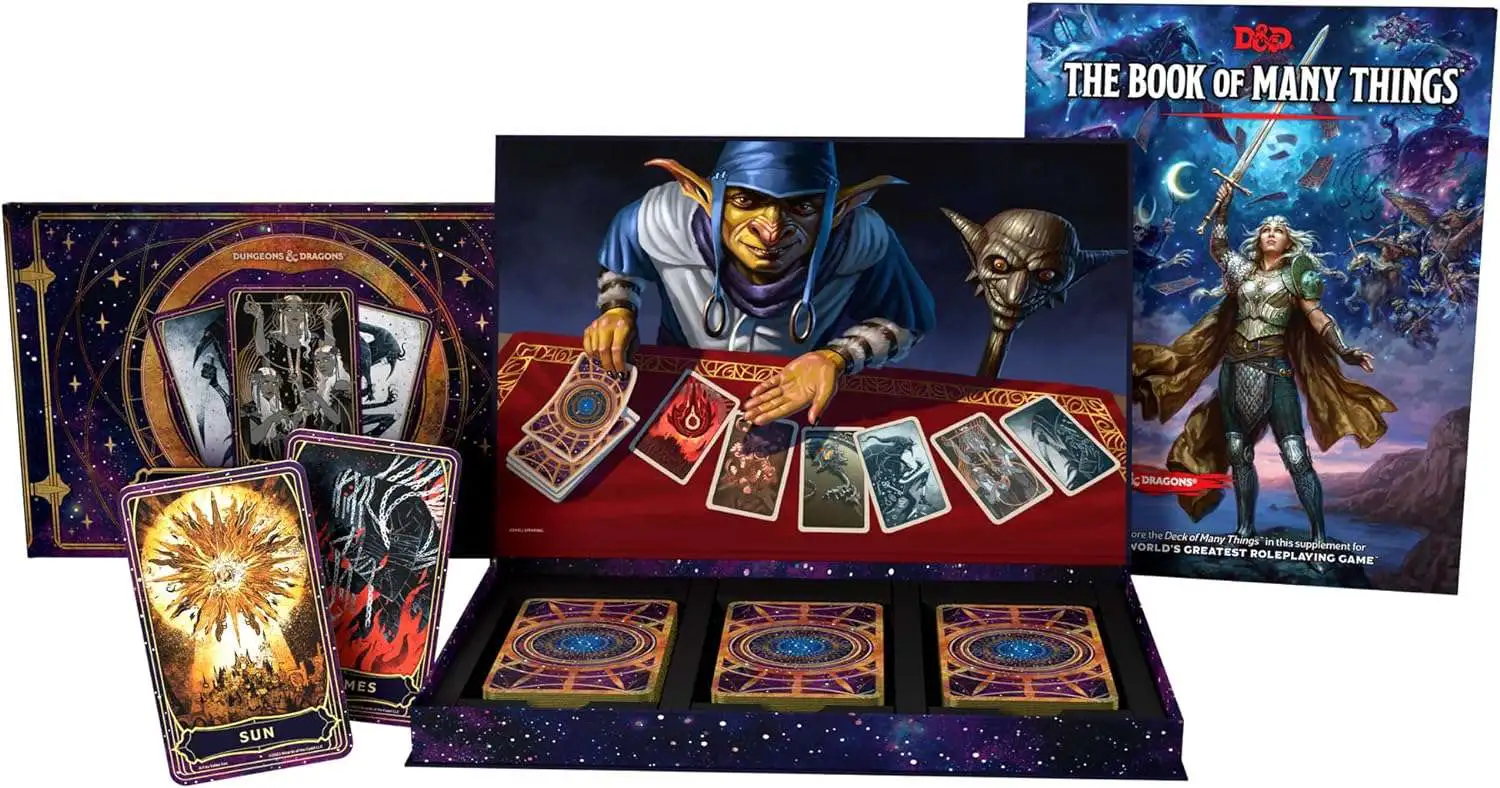 Dungeons and Dragons The Deck of Many Things RPG Supplement