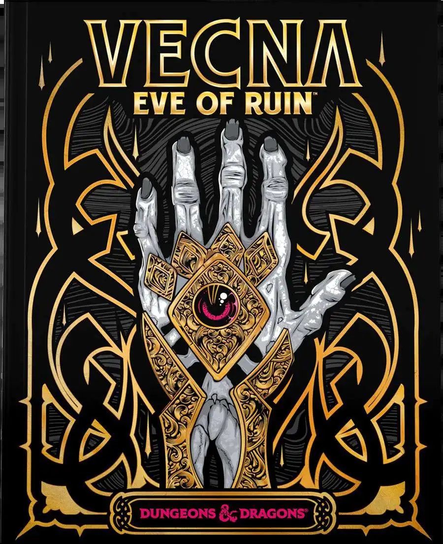 D & D Vecna Eve of Ruin Hard Cover Book [Alternate Art Cover]