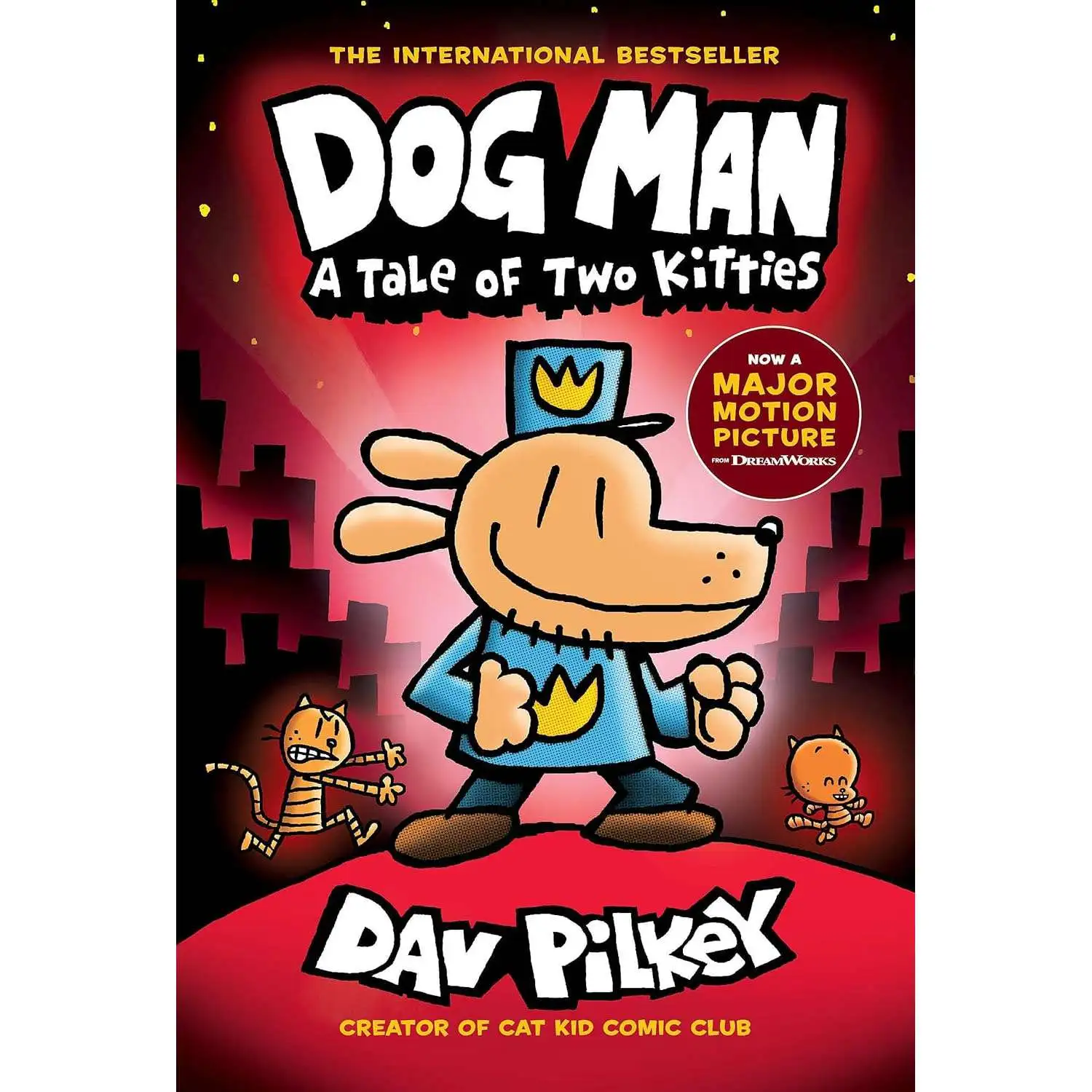 Dog Man A Tale of Tew Kitties Hardcover Book