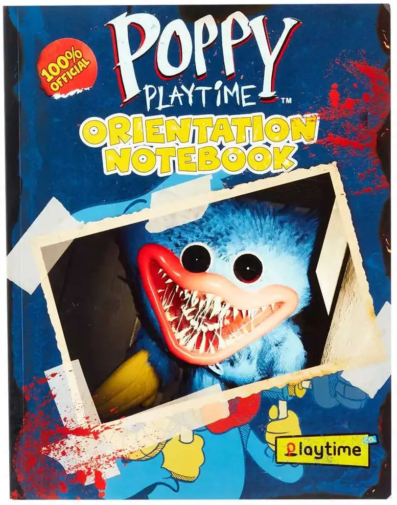 Poppy Playtime Orientation Notebook Scholastic - ToyWiz