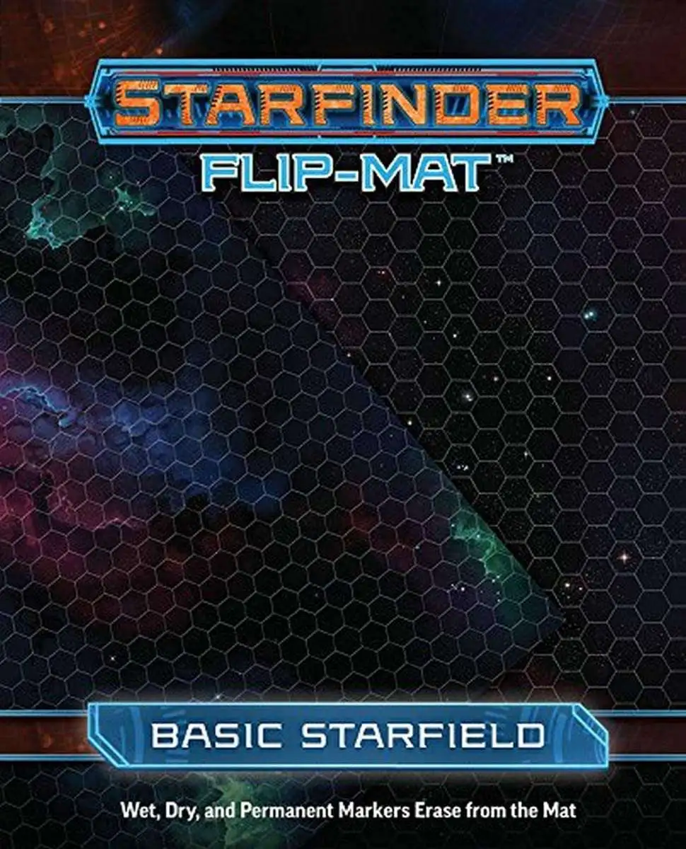 Starfinder Flip-Mat Basic Starfield Roleplaying Accessory