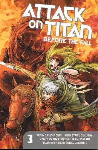 Attack On Titan Before The Fall #3 Comic Book