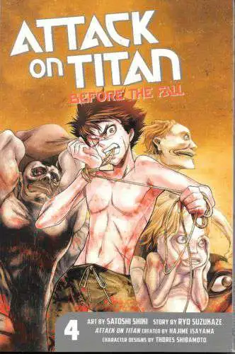Attack On Titan Before The Fall #4 Comic Book