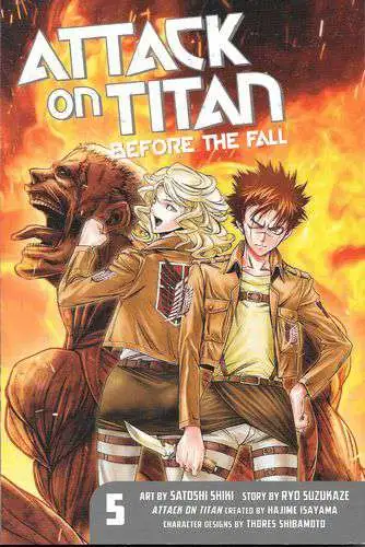 Attack On Titan Before The Fall #5 Comic Book