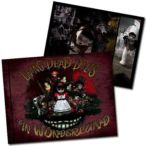 Living Dead Dolls Living Dead Dolls in Wonderland Book Mezco Toyz