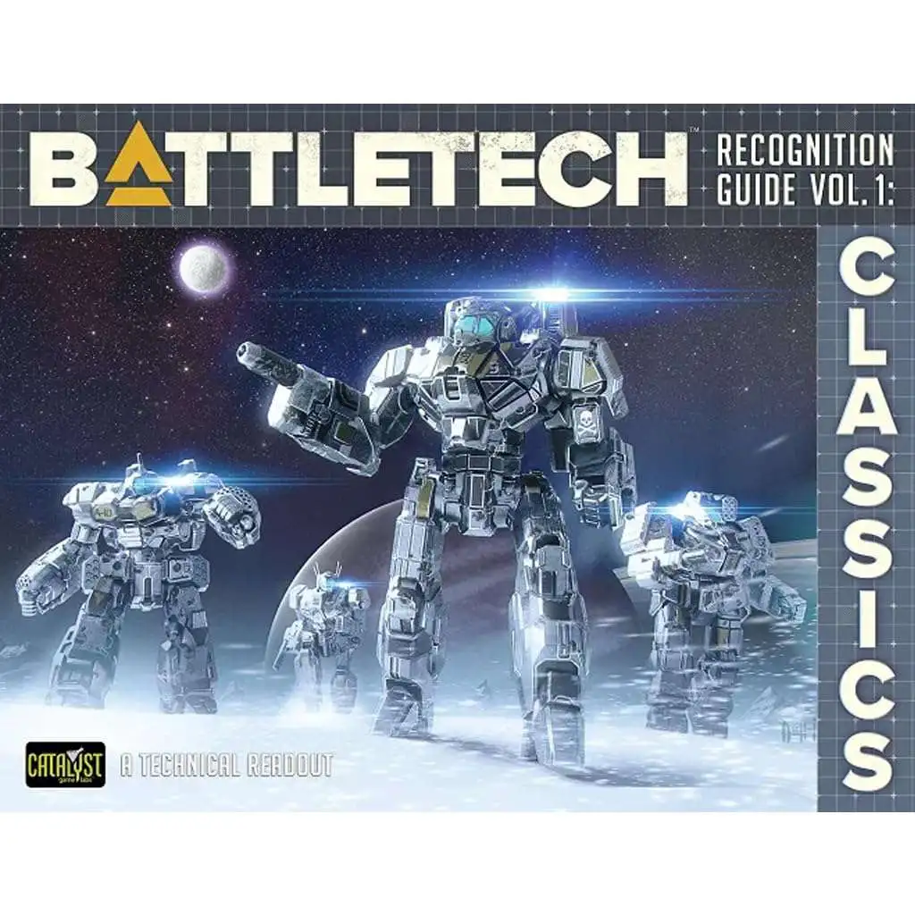 BattleTech Recognition Guide Vol. 1 - Classics Board Game Accessory Book
