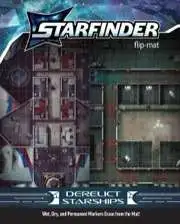 Starfinder Flip-Mat Derelict Starships Roleplaying Accessory