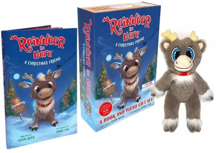 Reindeer in Here Book & Plush Exclusive Gift Set