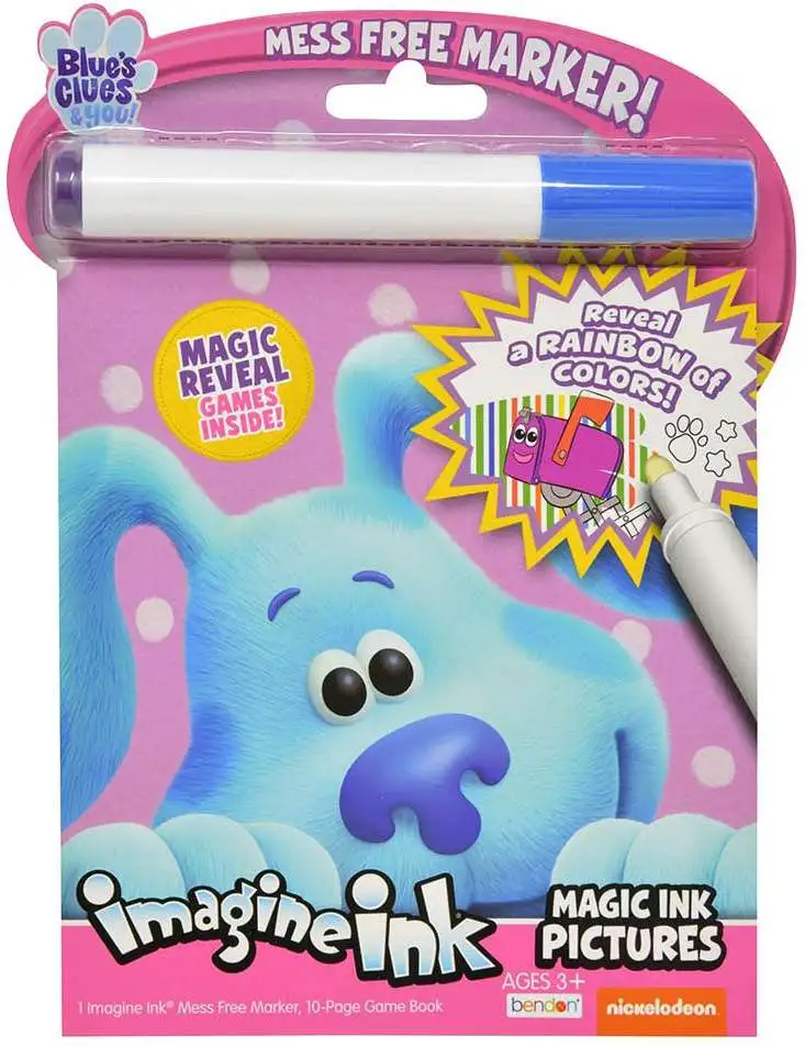 Blue's Clues & You! Imagine Ink Magic Ink Pictures Activity Book