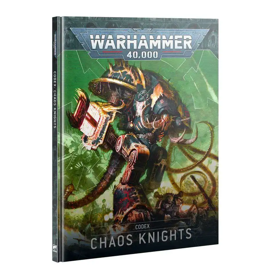 Warhammer 40,000 Chaos Knights Codex Hardcover Book [10th Edition]