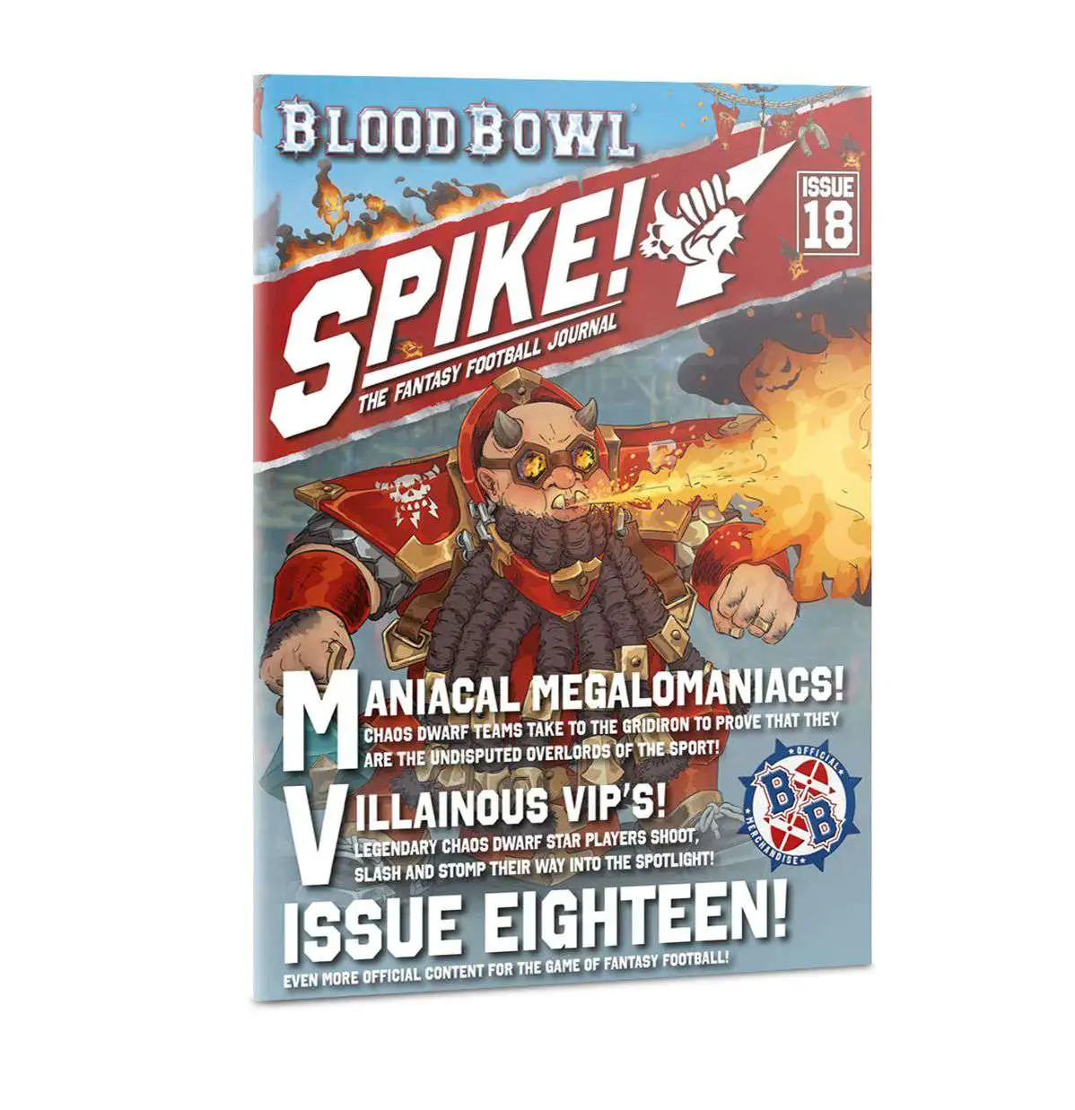 Blood Bowl Spike 18 Magazine