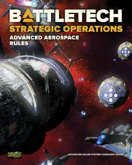 BattleTech Strategic Operations: Advanced Aerospace Rules Board Game Accessory Book
