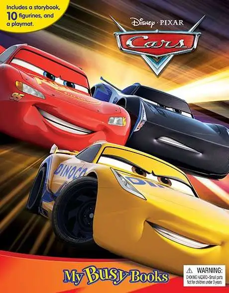 Disney / Pixar Cars 3 My Busy Books Set