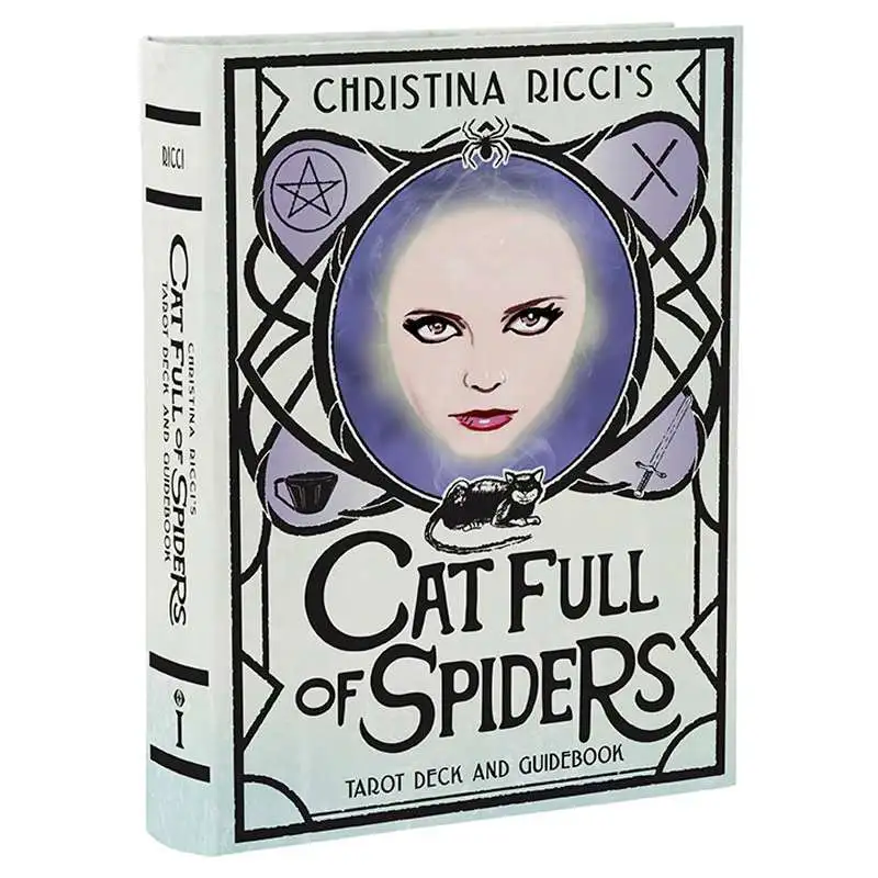 Insight Editions Christina Ricci's Cat Full of Spiders Tarot Deck & Guidebook