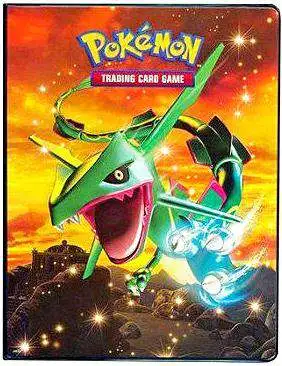 Ultra Pro Pokemon Trading Card Game Rayquaza 9-Pocket Binder - ToyWiz