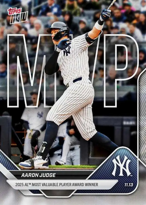 MLB New York Yankees 2025 NOW Baseball Aaron Judge OS-8 [MVP]