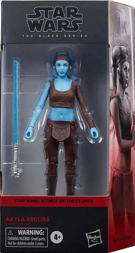 Star Wars Revenge of the Sith Black Series Aayla Secura Action Figure [Damaged Package]