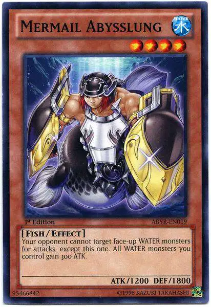 ABYR-EN018 Yugioh Mermail Abysspike 3 Available Some 1st Ed Rare - 