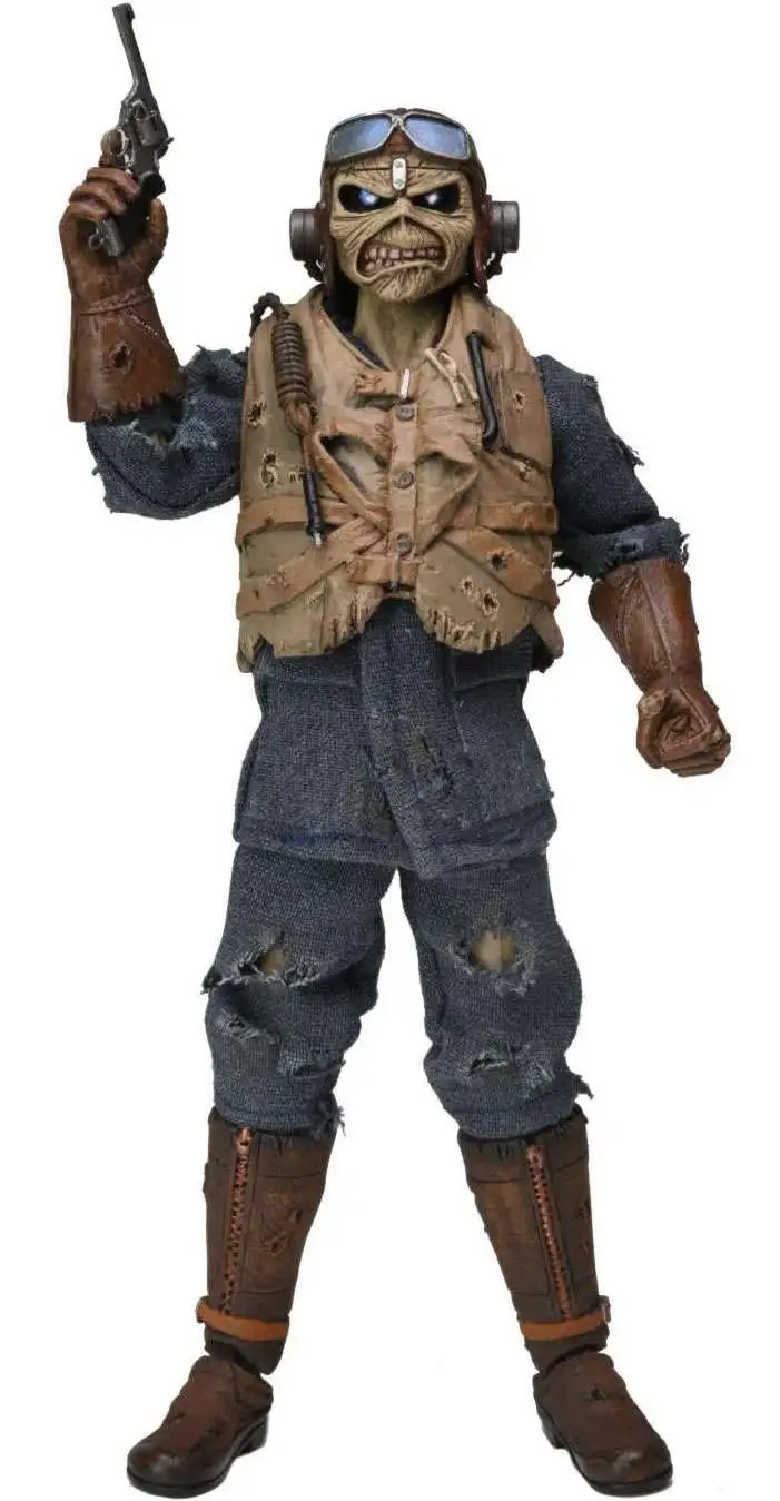 NECA Iron Maiden Aces High Eddie Clothed Action Figure