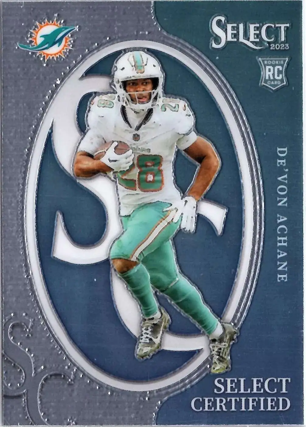 NFL 2023 Panini Select Certified De'Von Achane CRO-DAC [Rookie]