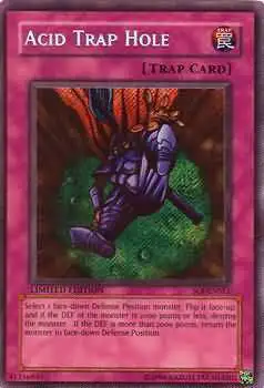 YuGiOh Shadow of Infinity Special Edition Secret Rare Acid Trap Hole SOI-ENSE1