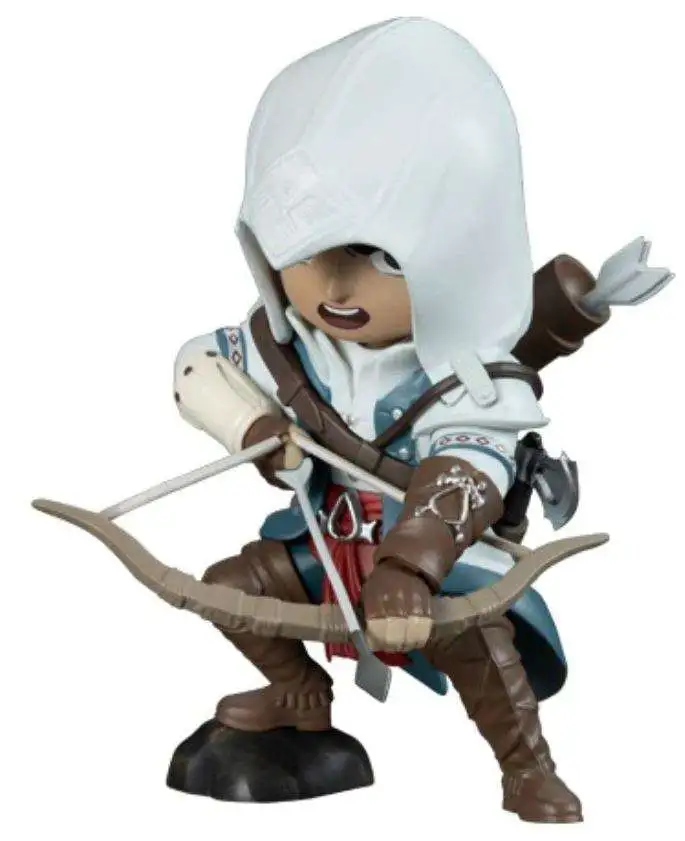 Ubisoft Assassins Creed Pre-Painted Figures Ratonhnhaketon Connor 3.5 ...